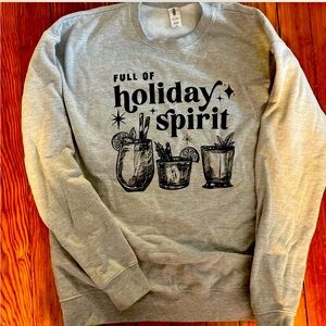 Crew neck sweatshirt